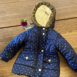 Carters Polka Dot Puffer